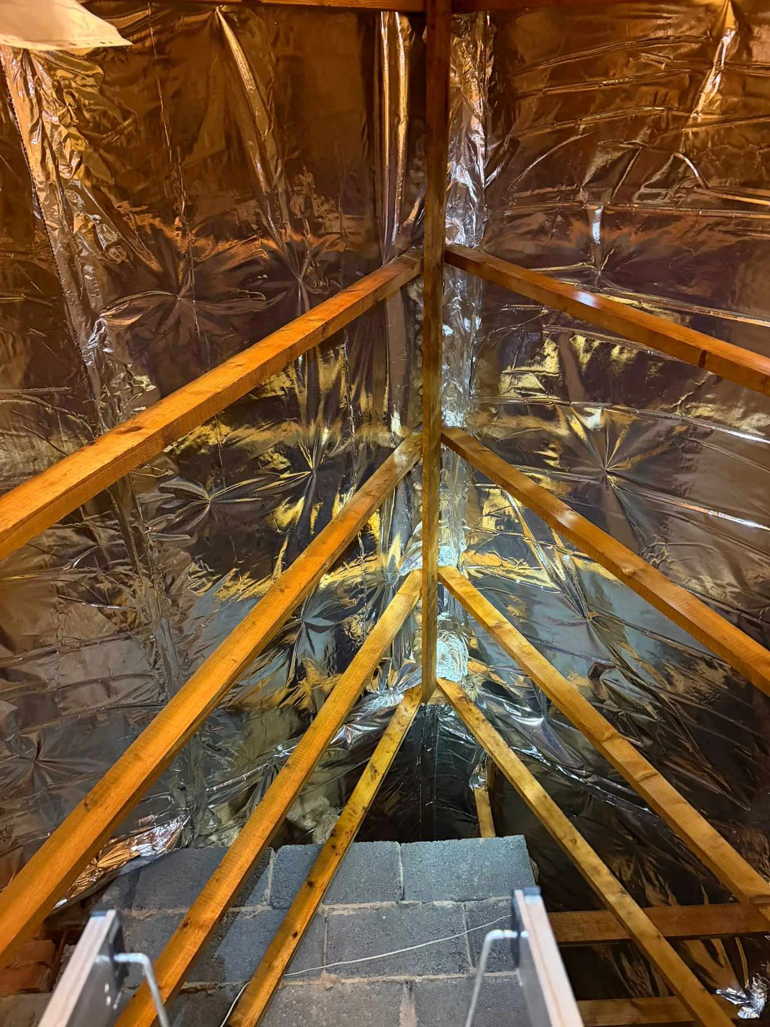 Loft insulation photograph